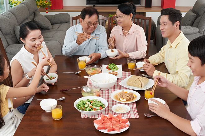 Ảnh bữa cơm gia đình ngày thường 9 Ảnh bữa cơm gia đình ngày thường 9
