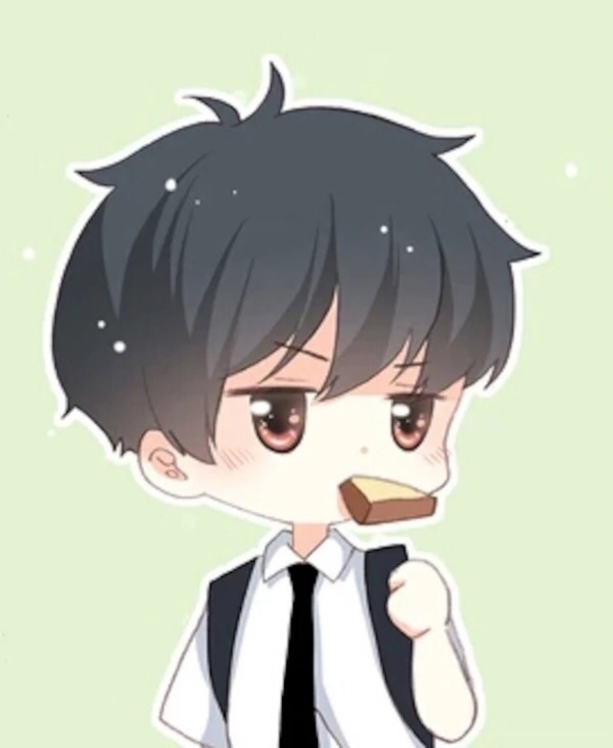 Ảnh trai hoạt hình đỏ mặt Ảnh trai hoạt hình cute 6