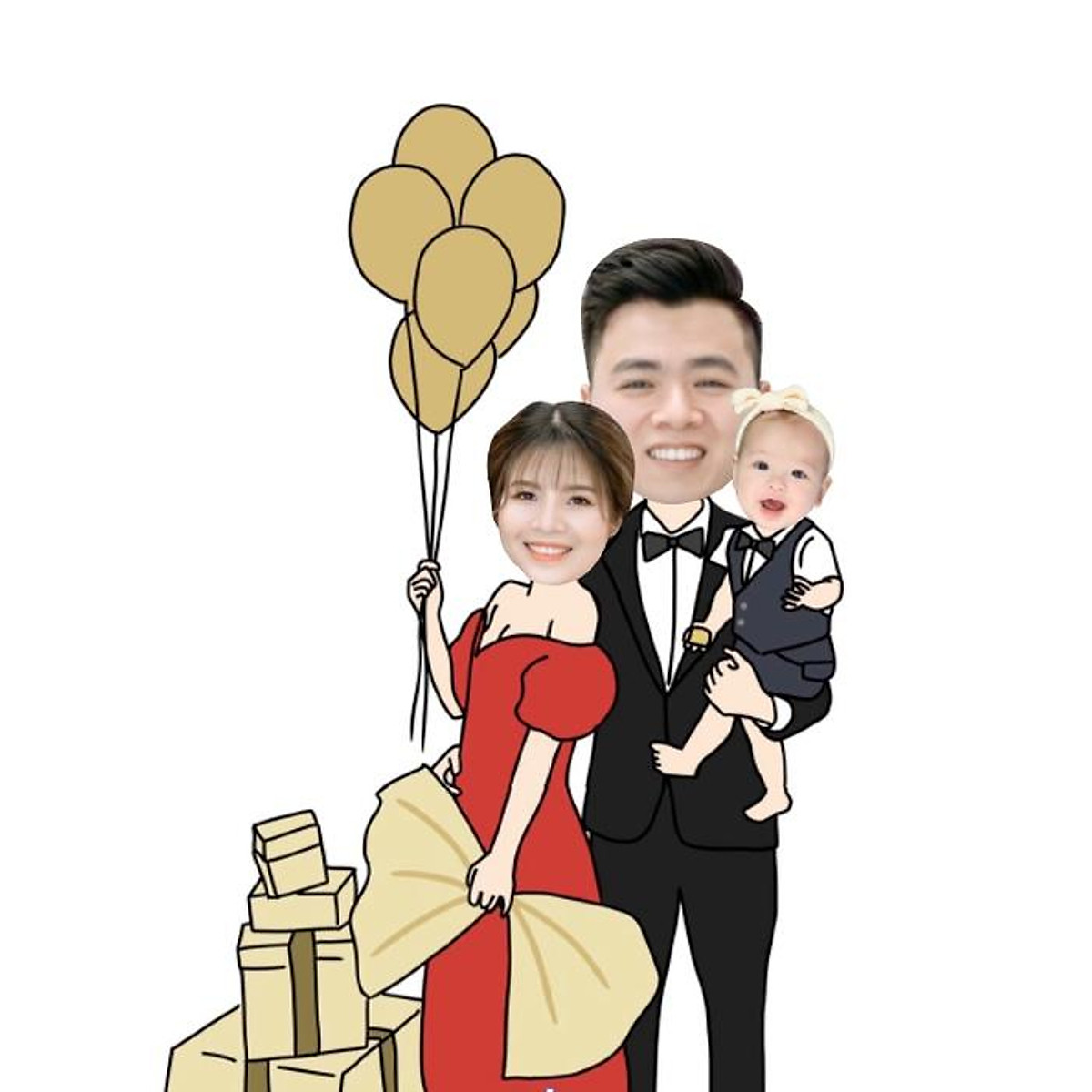 Hình ảnh gia đình 3 người vui nhộn 5 Hình ảnh gia đình 3 người vui nhộn 5