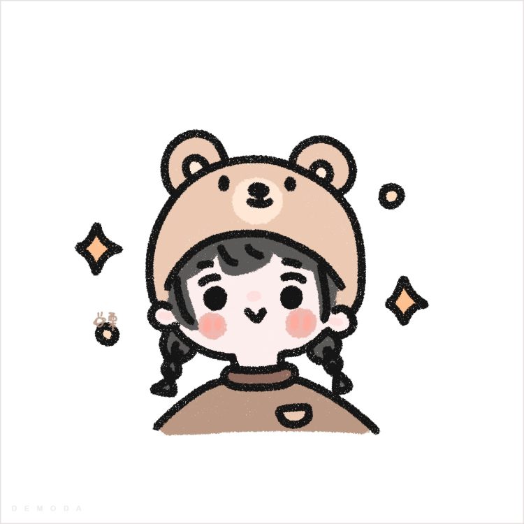 Hình vẽ cute đáng yêu con gái 2 Hình vẽ cute đáng yêu con gái 2