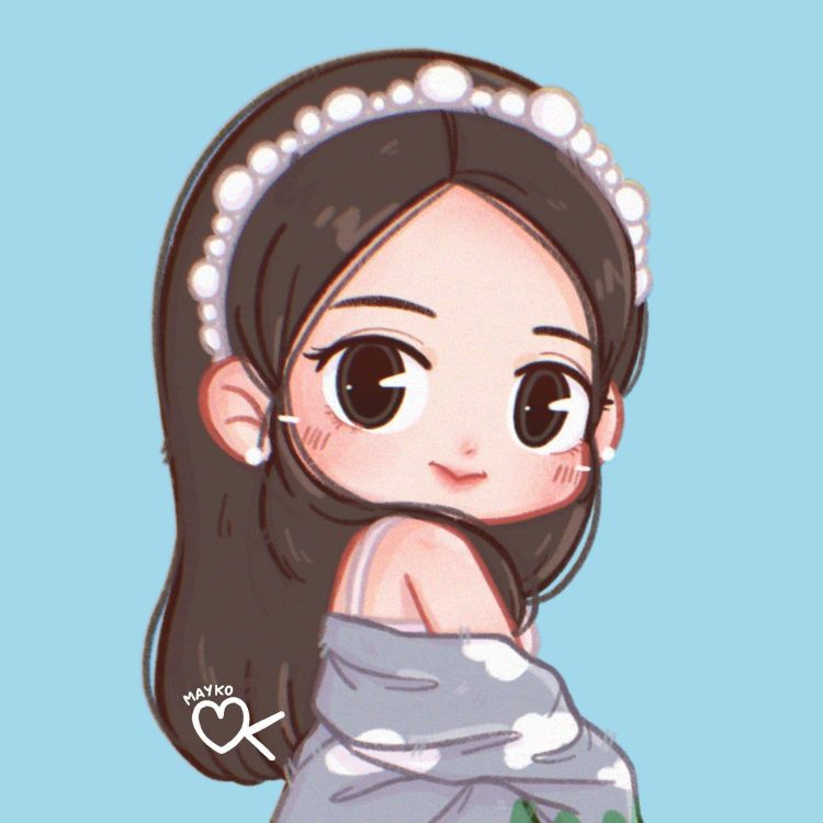 Hình vẽ cute đáng yêu con gái 3 Hình vẽ cute đáng yêu con gái 3