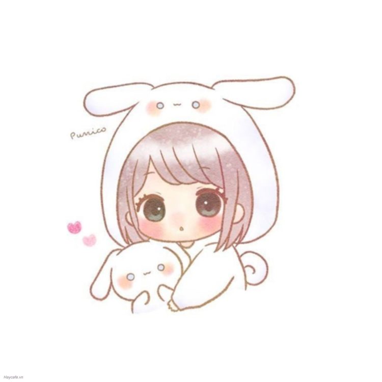 Hình vẽ cute đáng yêu con gái 4 Hình vẽ cute đáng yêu con gái 4