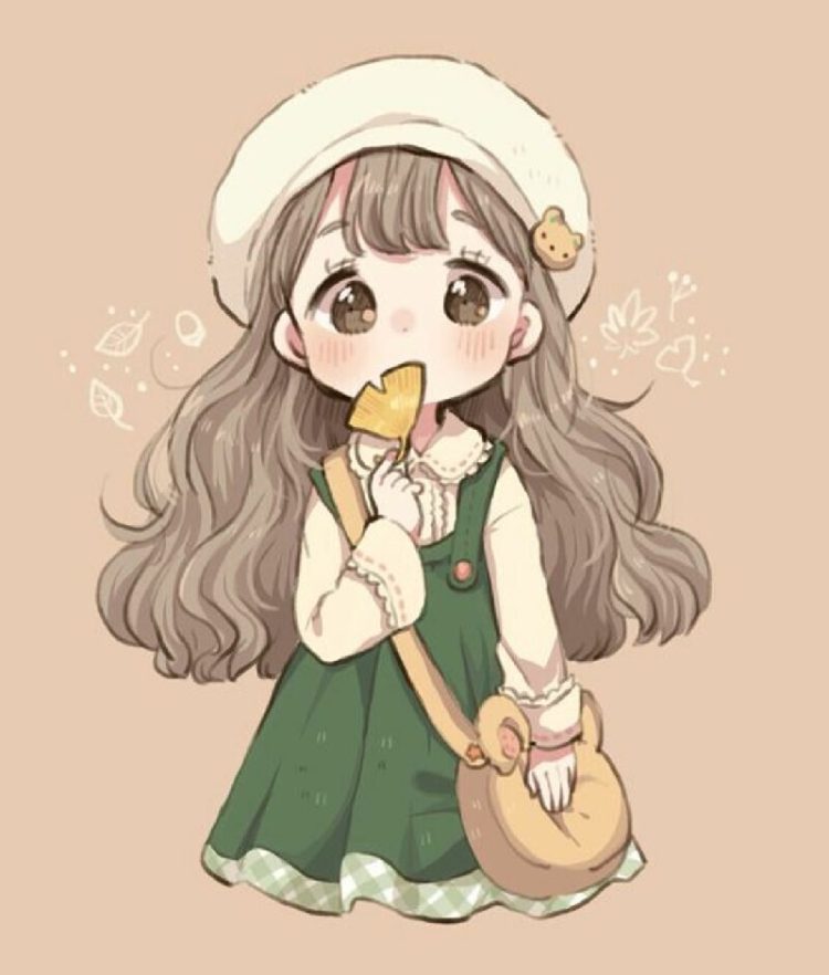 Hình vẽ cute đáng yêu con gái 5 Hình vẽ cute đáng yêu con gái 5