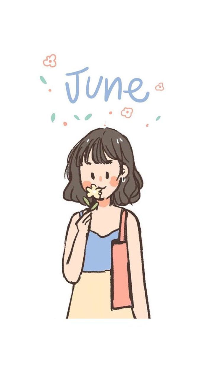 Hình vẽ cute đáng yêu con gái 7 Hình vẽ cute đáng yêu con gái 7
