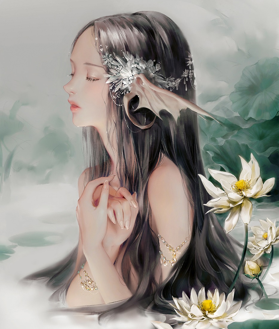 “Nàng tiên cá” xinh đẹp anh anime 3d 21