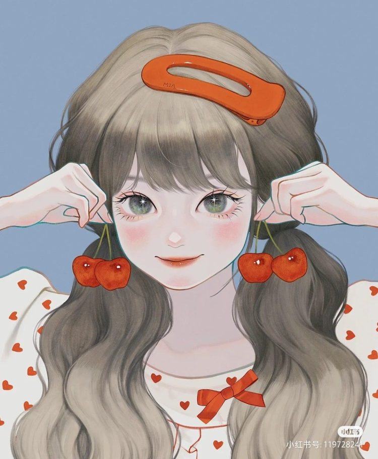 hình vẽ cute đáng yêu con gái 40 hình vẽ cute đáng yêu con gái 40