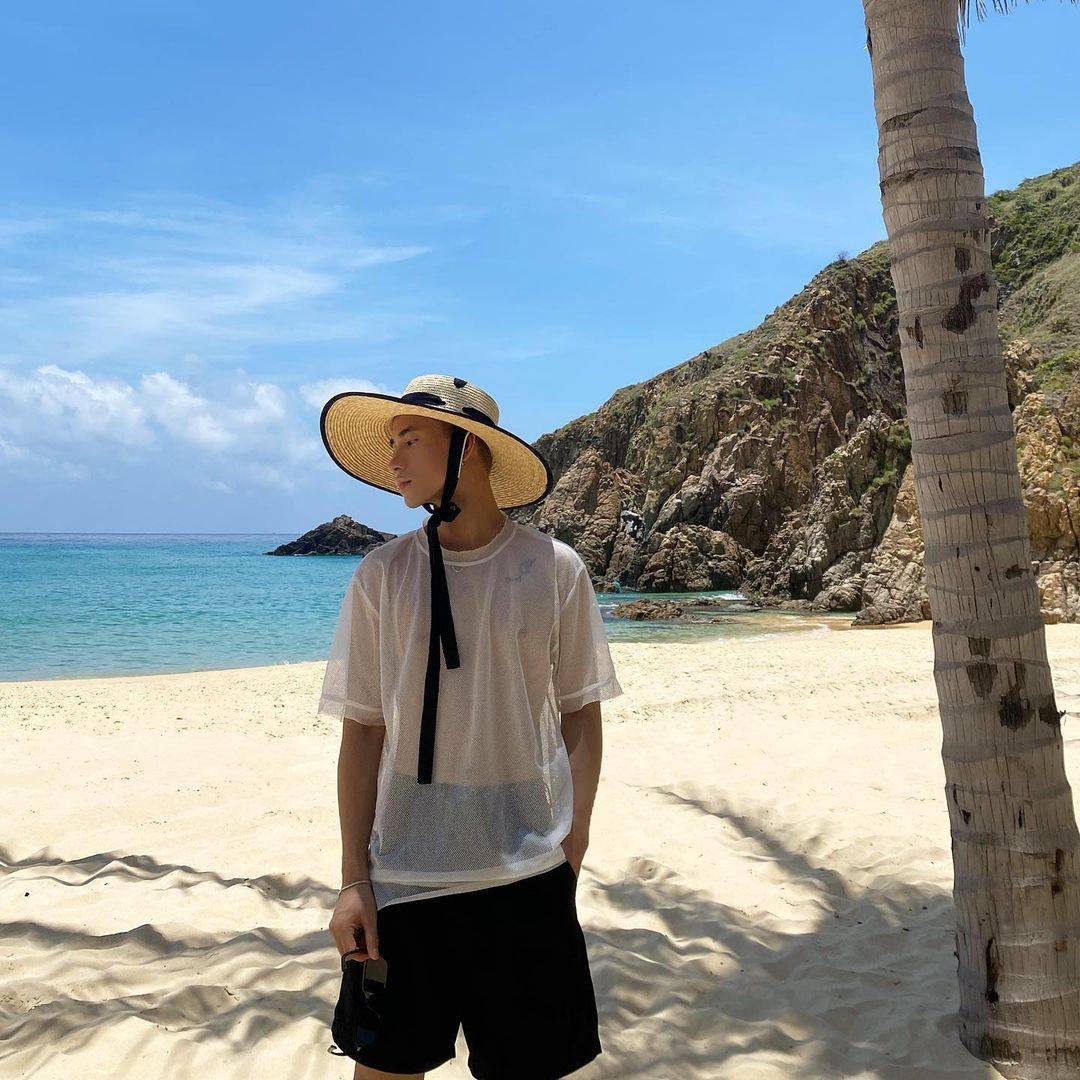 anh trai di bien 34 ảnh trai đi biển 34