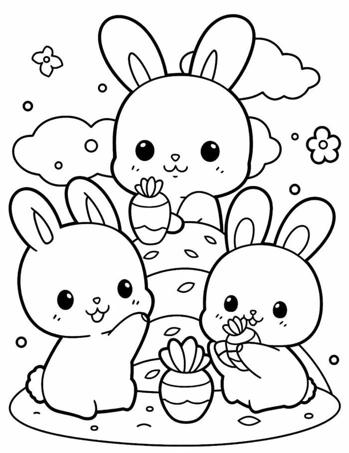 anh-tranh-to-mau-3-chu-con-dang-yeu-cho-be Ảnh tranh tô màu 3 chú con đáng yêu cho bé