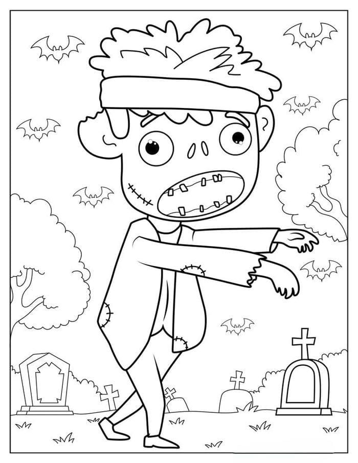 anh-tranh-to-mau-cau-be-zombie Ảnh tranh tô màu cậu bé Zombie