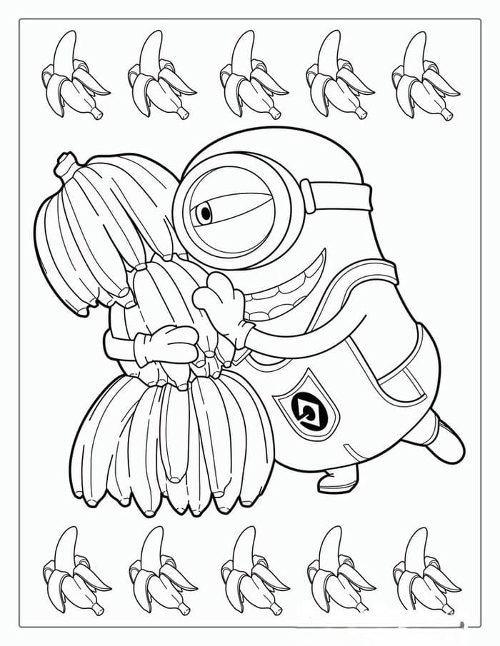 anh-tranh-to-mau-hinh-minion-om-chuoi-sieu-dang-yeu Ảnh tranh tô màu hình Minion ôm chuối siêu đáng yêu