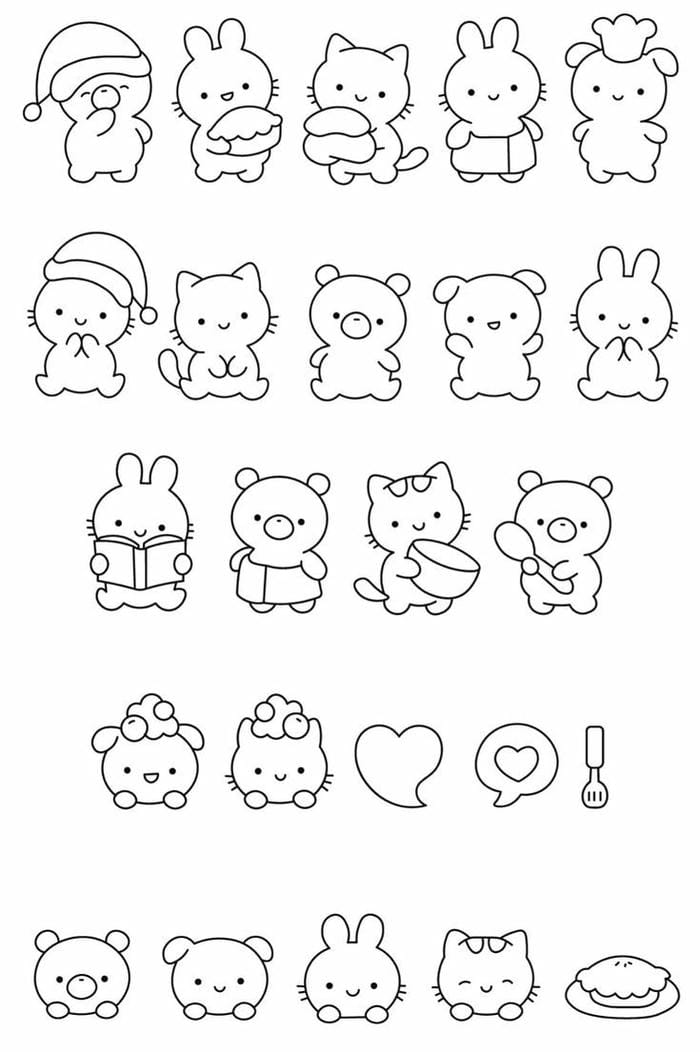 anh-tranh-to-mau-stiker-hinh-dong-vat-don-gian-cute-cho-be Ảnh tranh tô màu stiker hình động vật đơn giản, cute cho bé