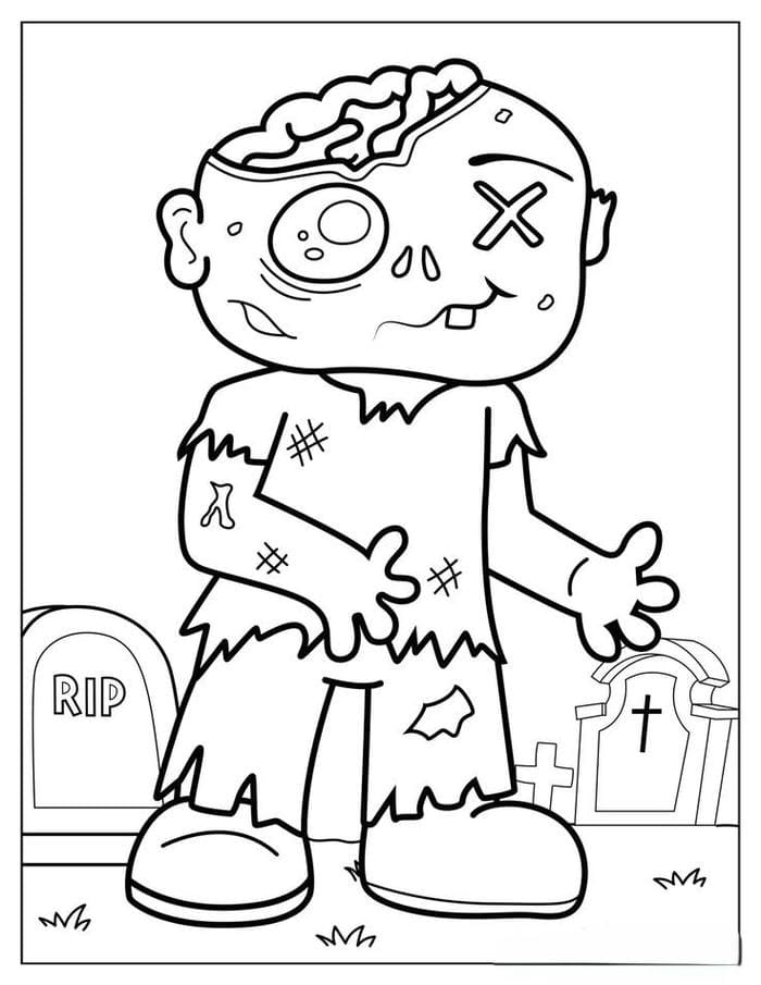 hinh-anh-tranh-to-mau-cau-be-zombie Hình ảnh tranh tô màu cậu bé Zombie
