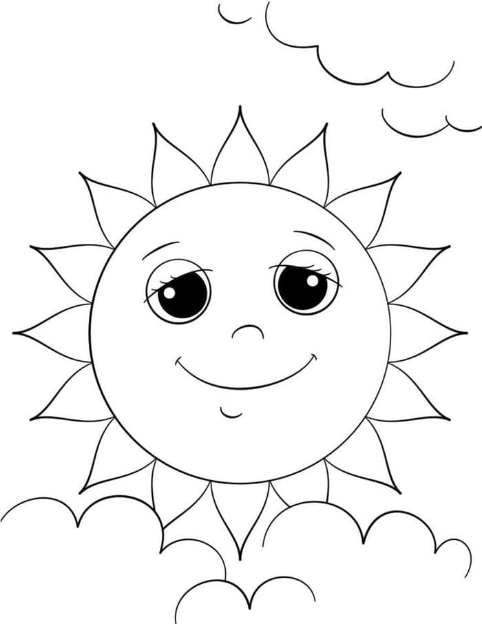 hinh-anh-tranh-to-mau-mat-troi-cute-cho-be Hình ảnh tranh tô màu mặt trời cute cho bé