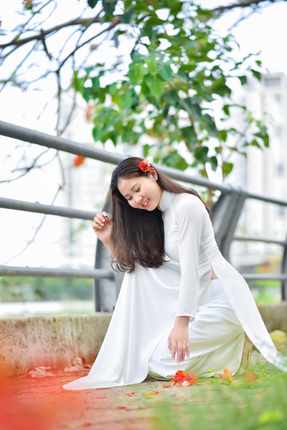 hinh co gai mac ao dai 34 Hình cô gái mặc áo dài 34