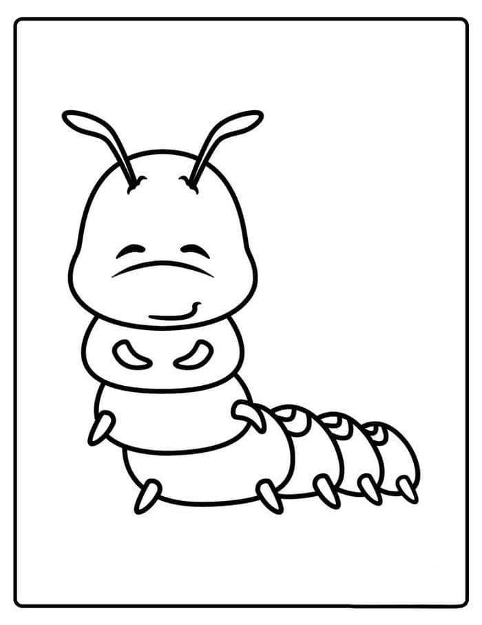 hinh-con-sau-cute-tranh-to-mau-cho-be Hình con sâu cute tranh tô màu cho bé