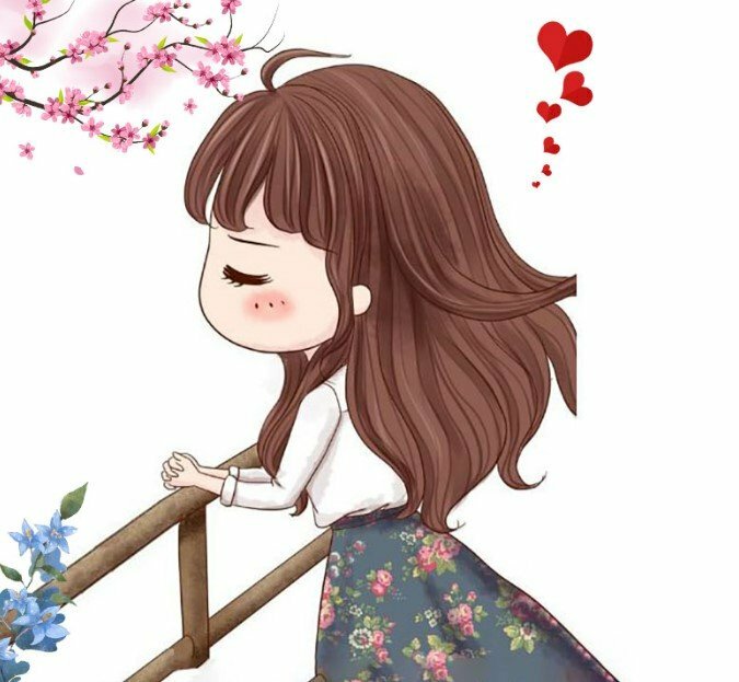 hinh ve co gai buon don gian 10 hinh ve co gai buon don gian 10