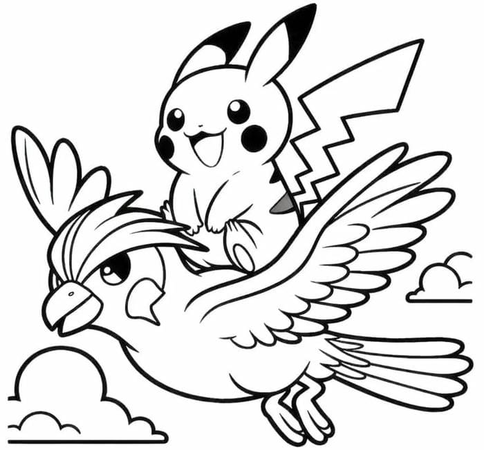 trang-to-mau-pikachu-va-legendary-dang-yeu Trang tô màu Pikachu và Legendary đáng yêu