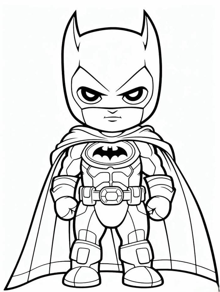 tranh-to-mau-chibi-batman-cho-be Tranh tô màu chibi Batman cho bé