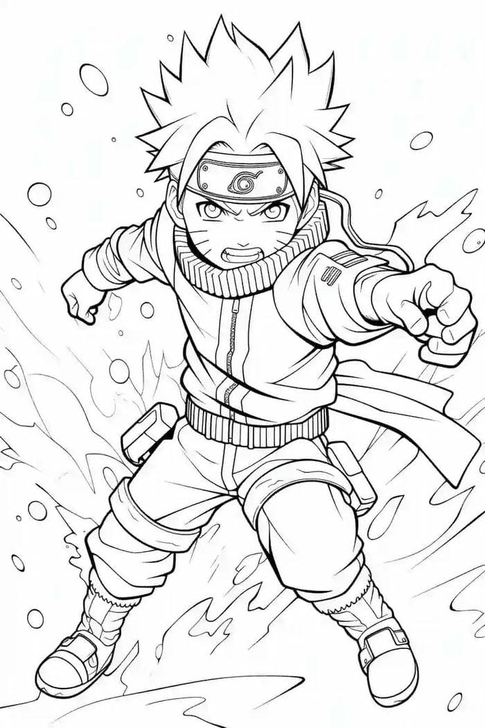 tranh-to-mau-hinh-chibi-naruto Tranh tô màu hình chibi Naruto