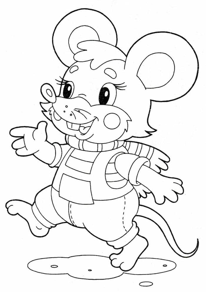 tranh-to-mau-hinh-con-chuot-cute-cho-be Tranh tô màu hình con chuột cute cho bé