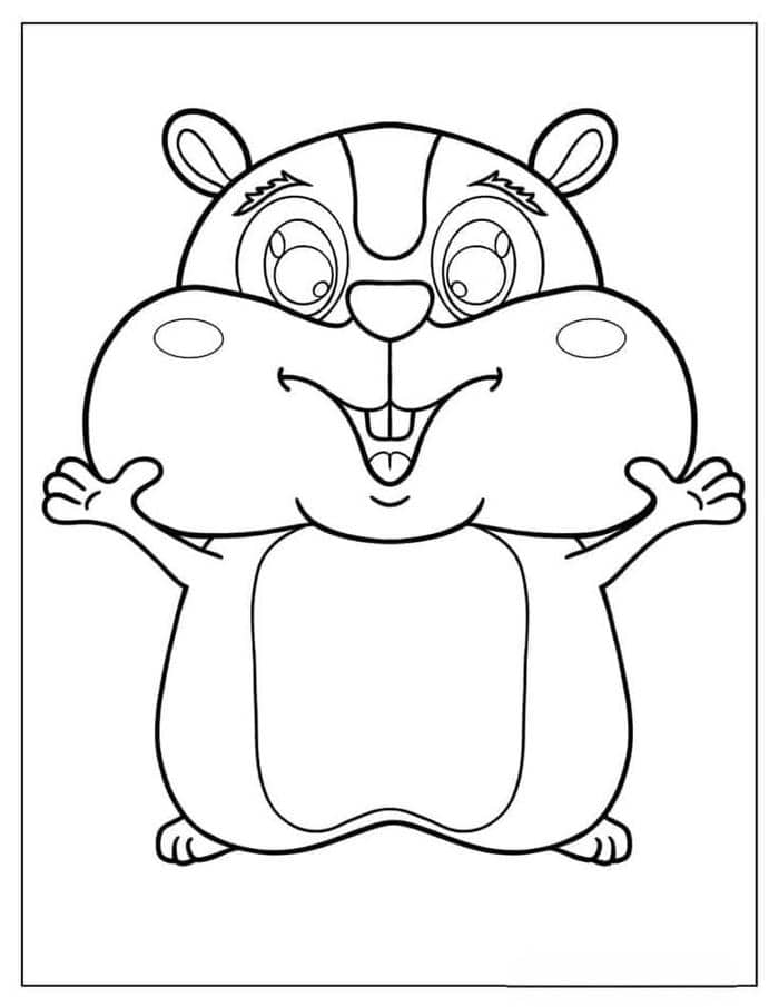 tranh-to-mau-hinh-con-chuot-hamster Tranh tô màu hình con chuột Hamster