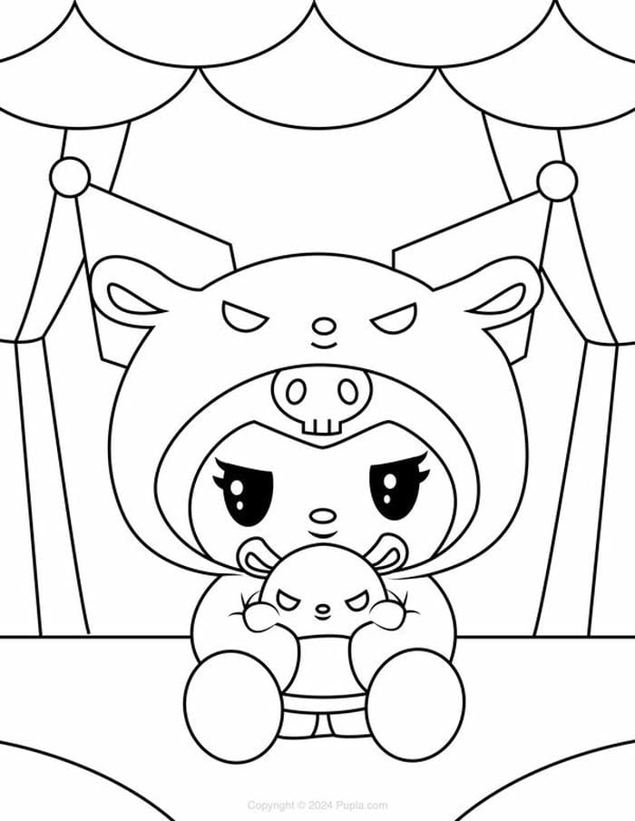 tranh-to-mau-kuromi-don-gian-dang-yeu-cho-be-5-tuoi Tranh tô màu Kuromi đơn giản, đáng yêu cho bé 5 tuổi