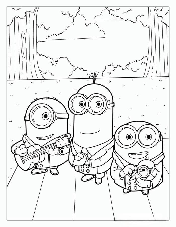 tranh-to-mau-minion-sieu-cute Tranh tô màu Minion siêu cute