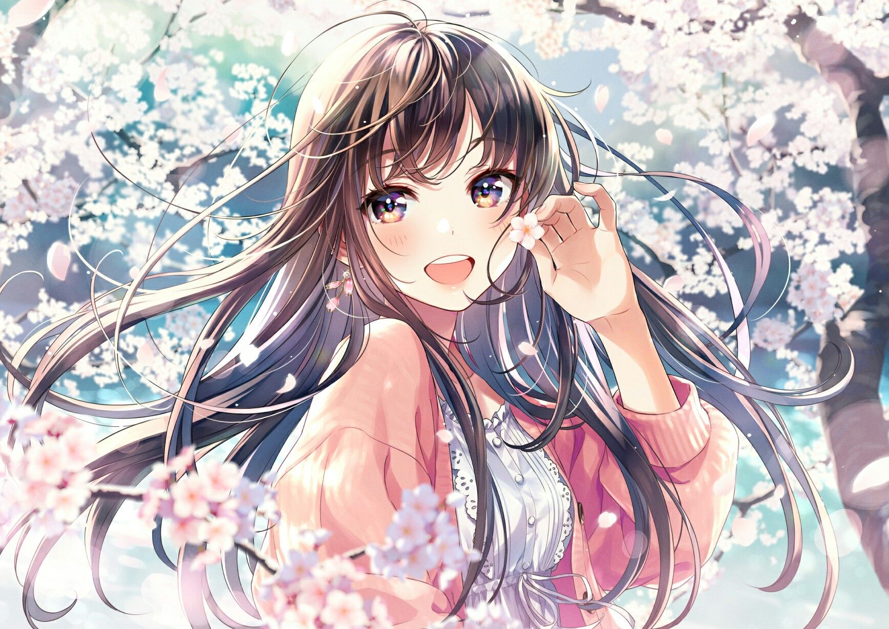 anh anime nu cuoi 22 Ảnh anime nữ cười 22