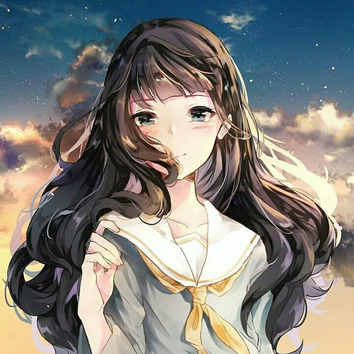anh anime nu cuoi 6 Ảnh anime nữ cười 6