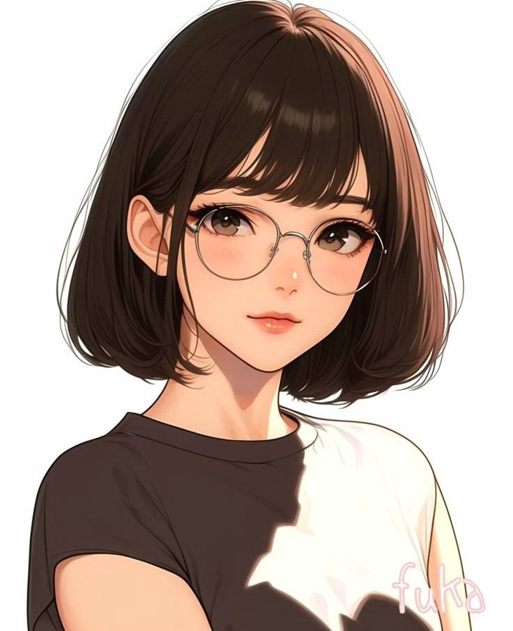 anime deo kinh 01 Anime đeo kính
