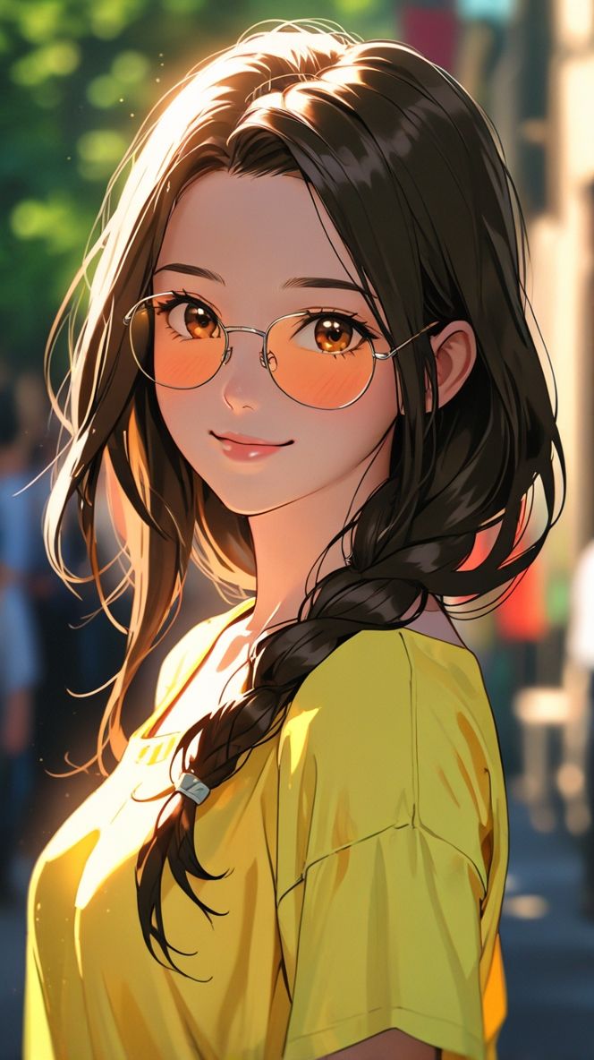 anime deo kinh 37 Anime đeo kính 37