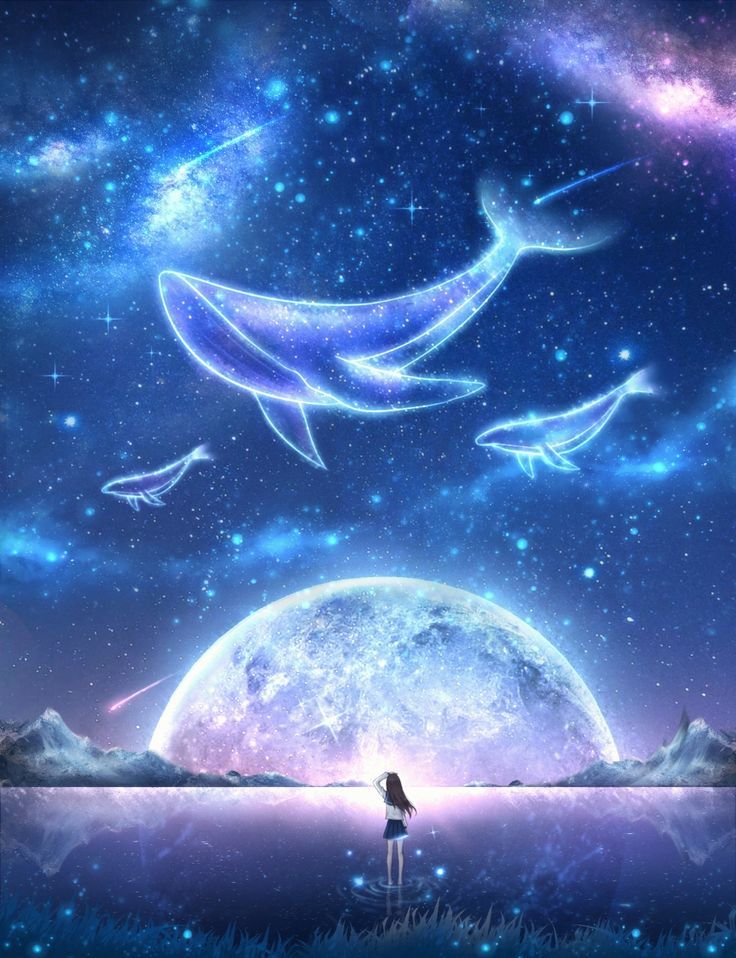 hinh anh anime vu tru 10 Hình ảnh anime vũ trụ 10