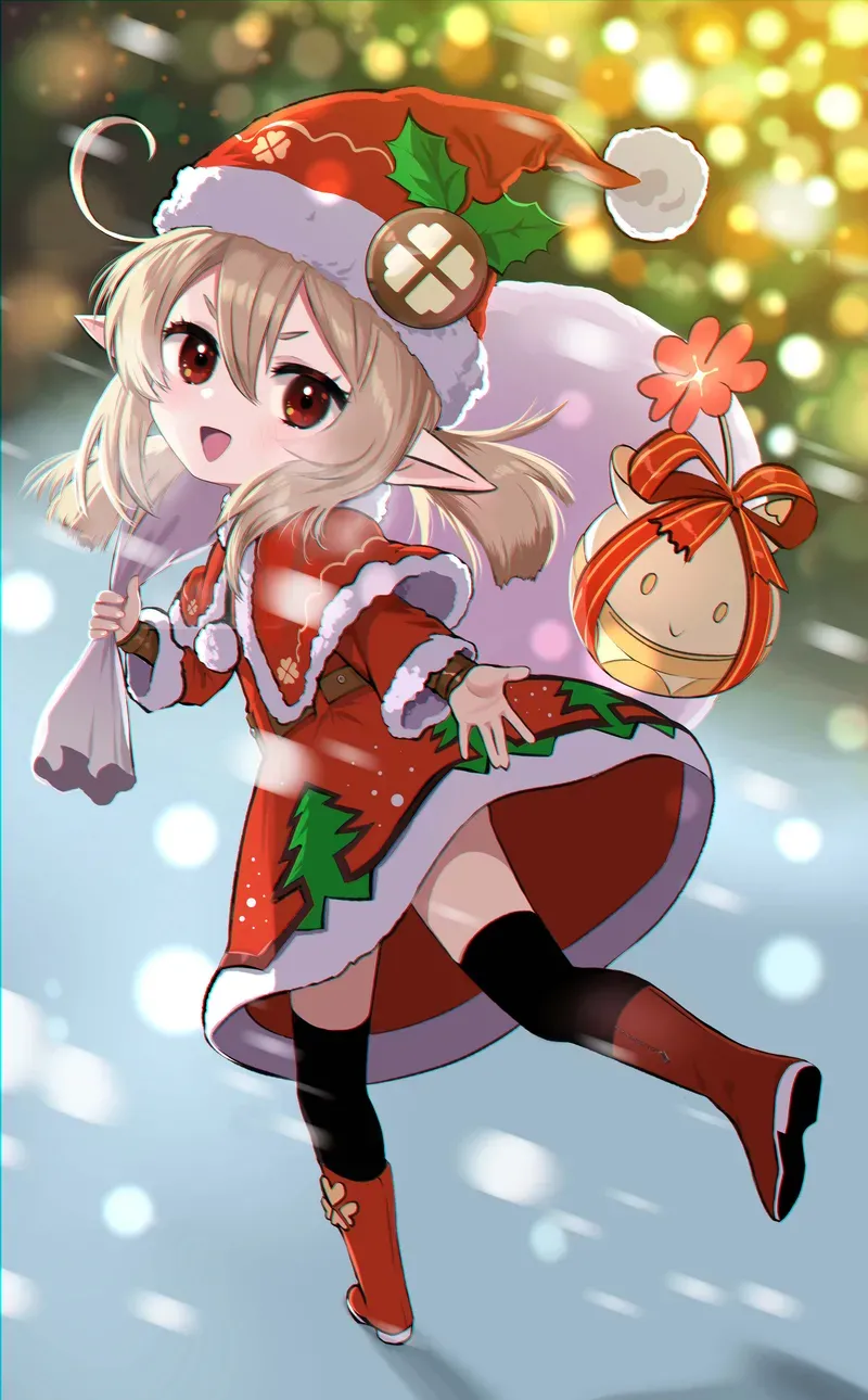 hinh anime giang sinh 25 Hình anime Giáng sinh 25